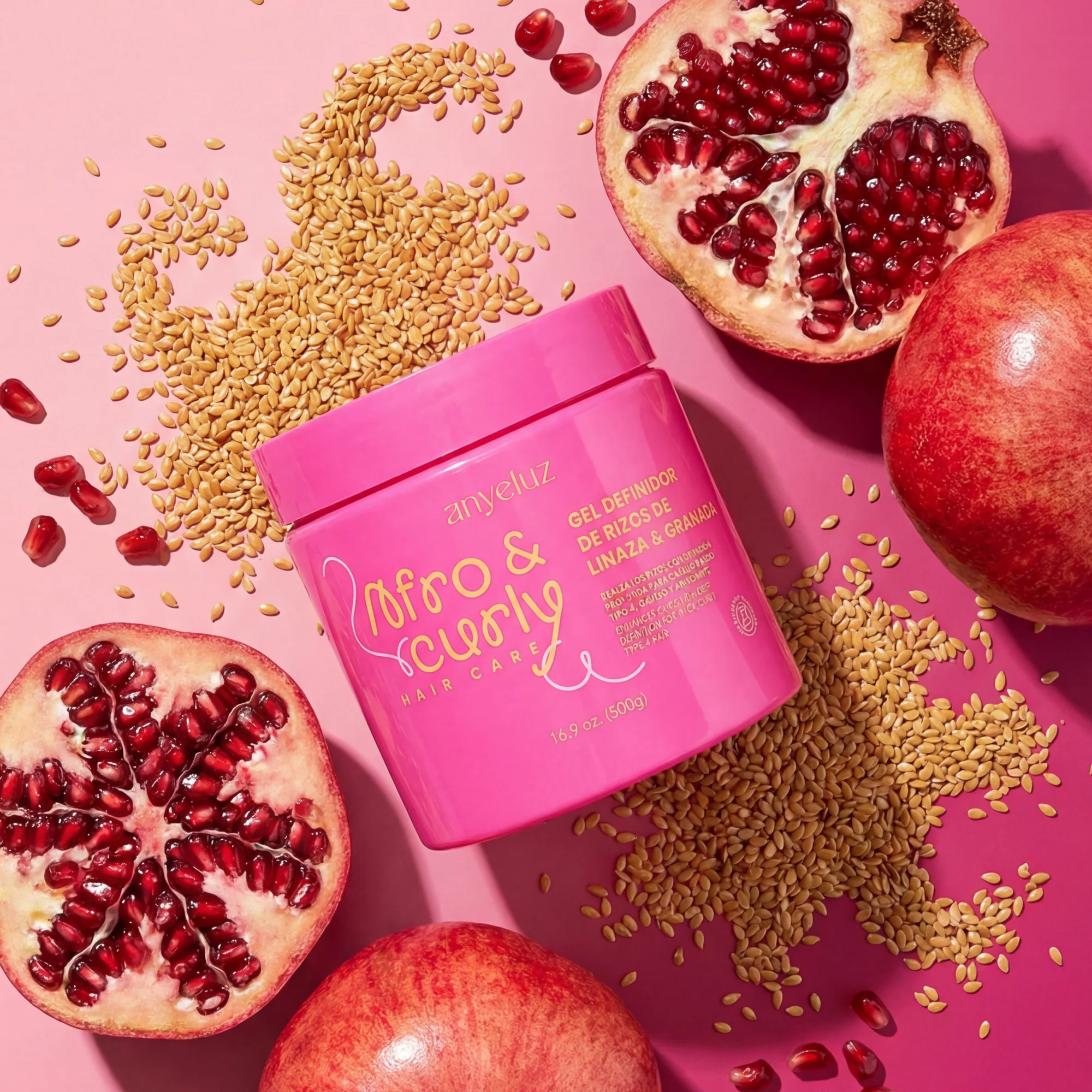 Gel Definidor de Rizos con Linaza y Granada Anyeluz - Image 2