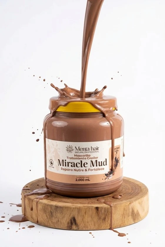 Mascarilla Tratamiento capilar barro milagroso Menta Hair