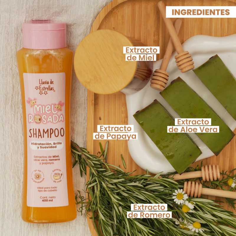 Shampoo Miel Rosada Lluvia de Estrellas - Image 2