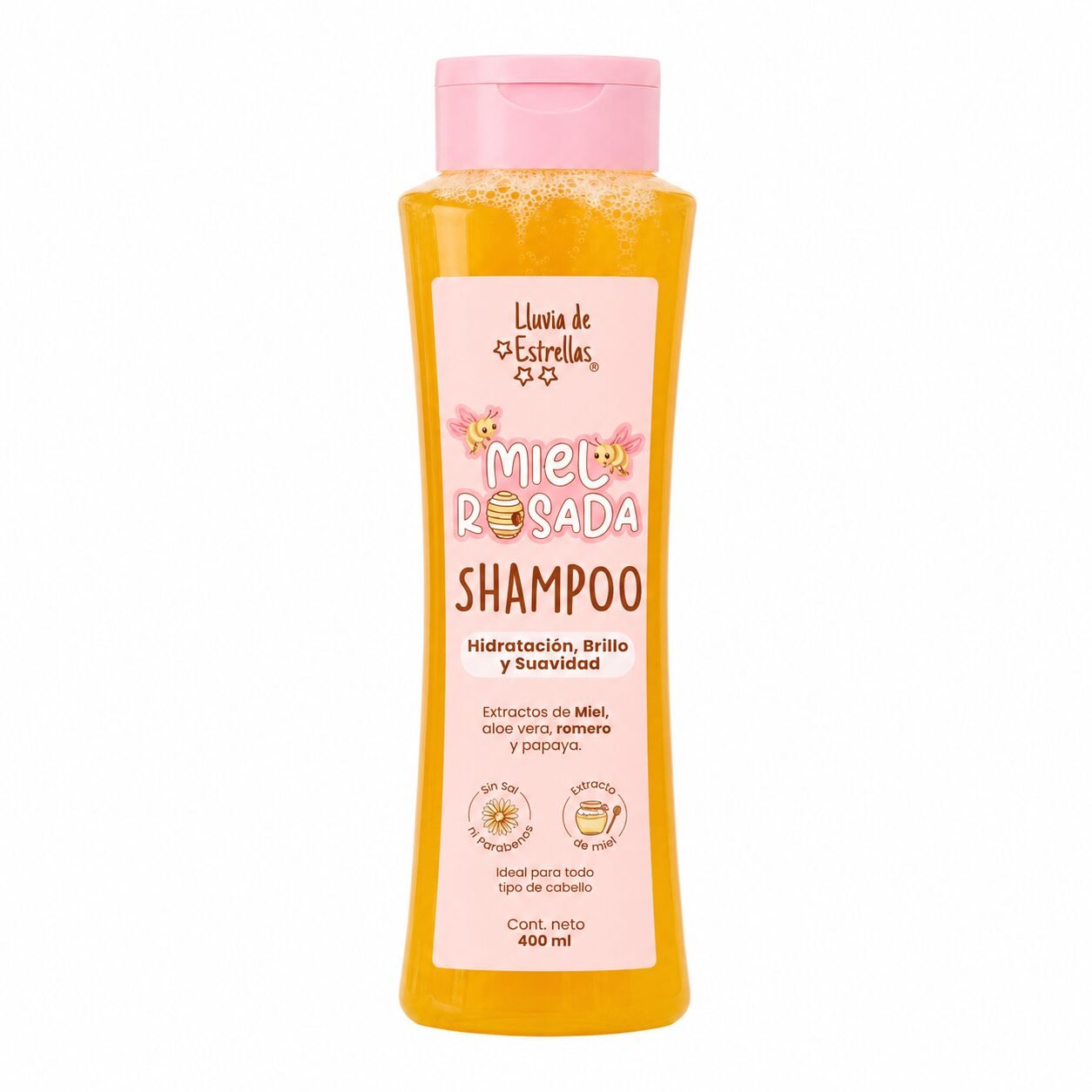 Shampoo Miel Rosada Lluvia de Estrellas