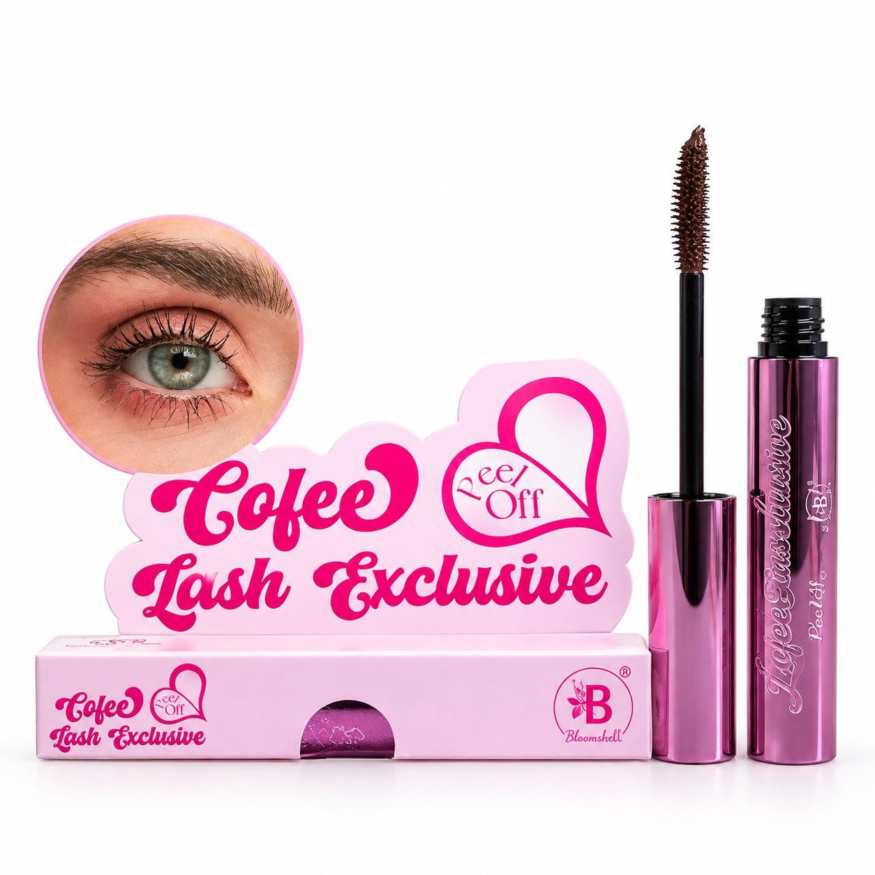 Pestañina Cofee Lash Exclusive Bloomshell