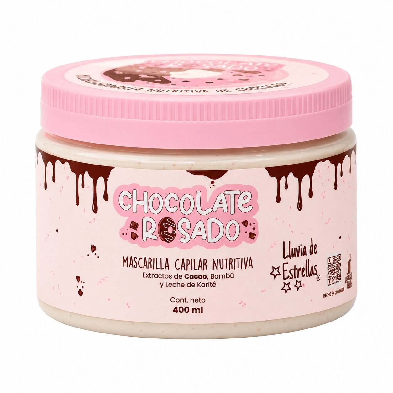 Mascarilla Capilar Chocolate Rosado Lluvia de Estrellas