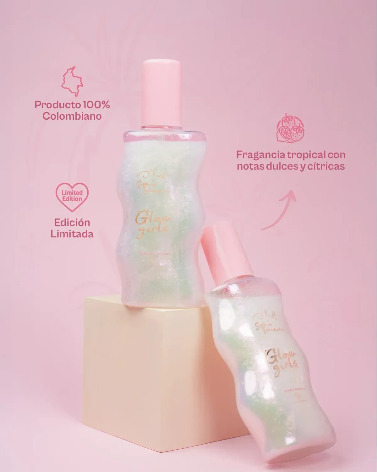 Body Shimmer Coporal Perlado Glow Girl Sofia Echeverri Dluchi - Image 6