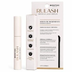 Serum Fijador y Fortalecedor Cejas y Pestañas Rulash Brow & Lash Montoc