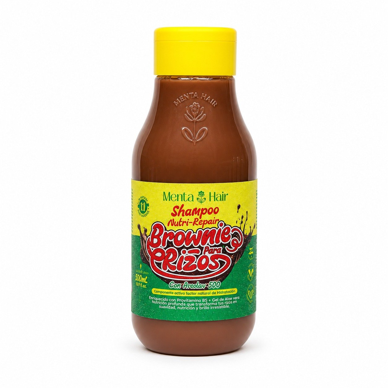 Shampoo Brownie Para Rizos Menta Hair