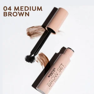 Tinte fijador de cejas de larga duracion Brow Set Montoc - 04- Medium Brown