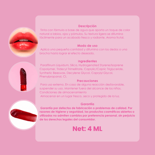 Bloom Bombon Tinta de Labios Bloomshell - Image 2