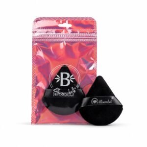 Borla de Terciopelo Bloomshell - Negro