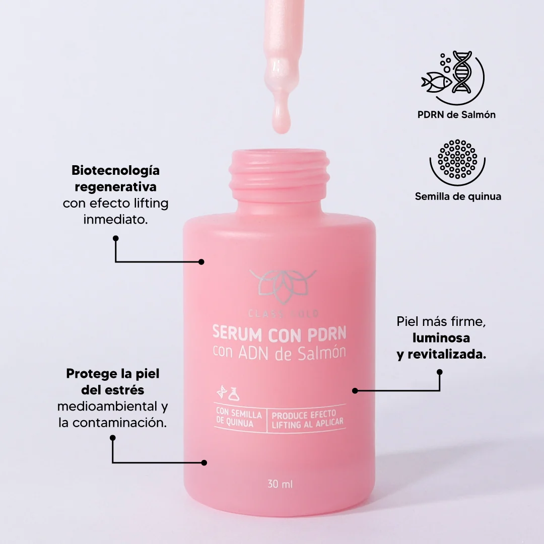 Serum Facial con PDRN Class Gold - Image 2